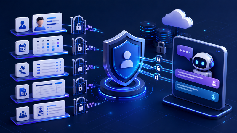 Secure identity and access controls protecting employee, attendance, leave and payroll data.